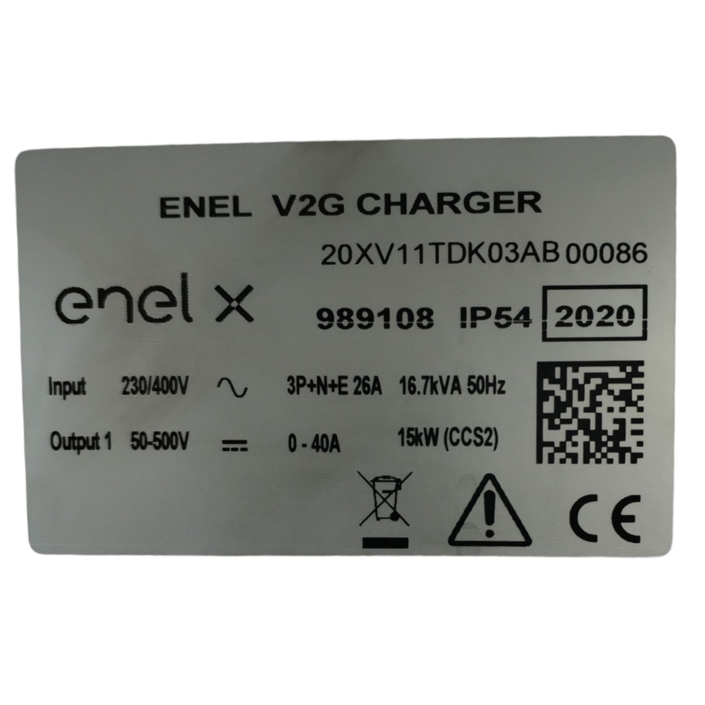 Colonnina di ricarica Enel X V2G - Neakosmo