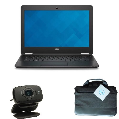 DELL E7270 ULTRABOOK, WIN 11, 8 GB,128 GB Bundle With Logitech HD Webcam - Neakosmo